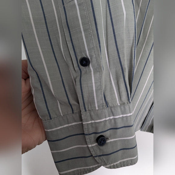 Massimo Dutti Stripped Shirt L - Picture 6 of 7